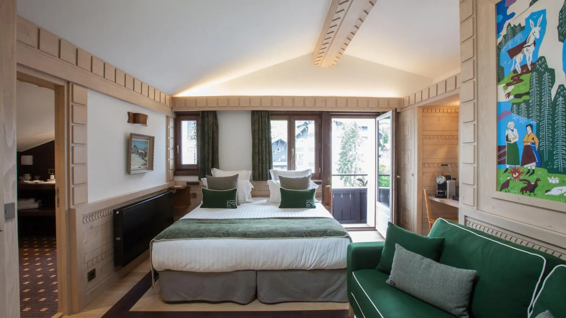Au Coin Du Feu Hotel Megève França