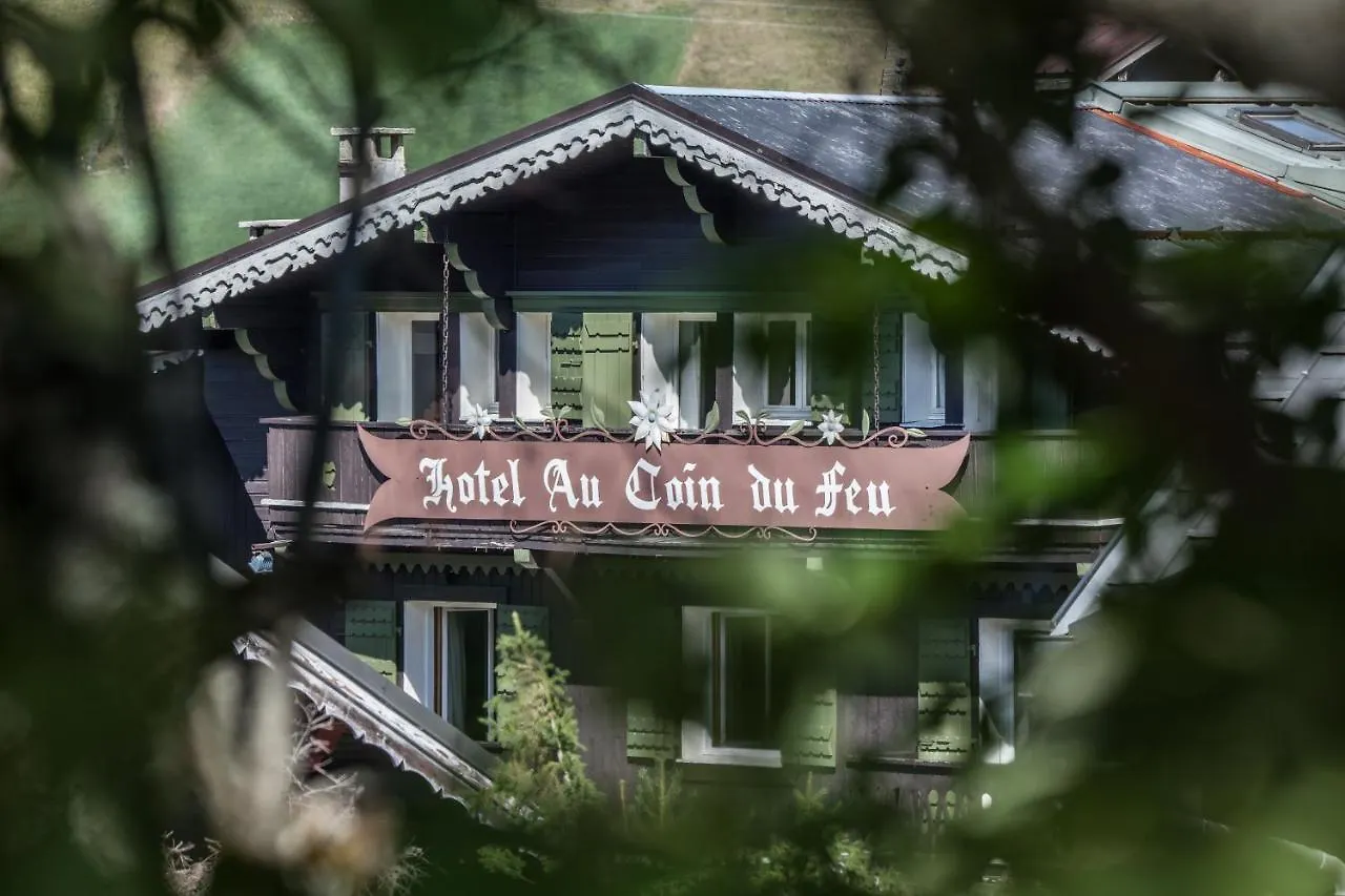 Au Coin Du Feu Hotel Megève 3*,  França